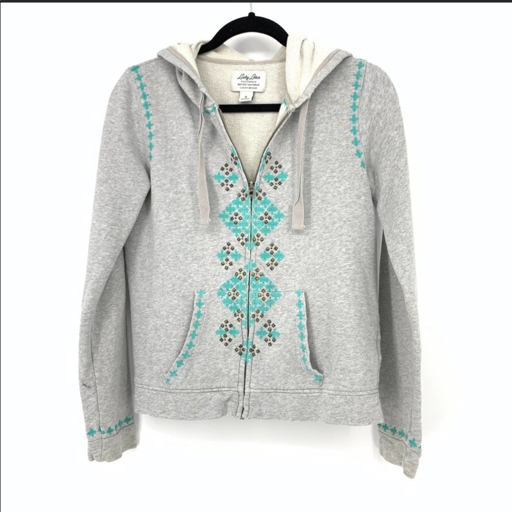 Lucky Brand hooded sweatshirt